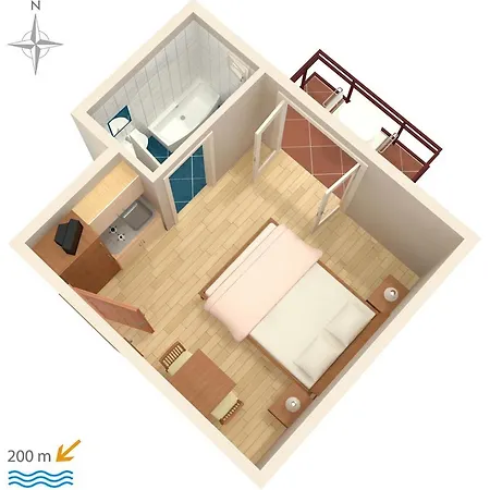 Apartment Studio 6773c